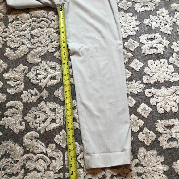 Ann Taylor, Women's dress pants/trousers, Size: 4, Color: khaki/sand/cream/tan - Picture 6 of 10